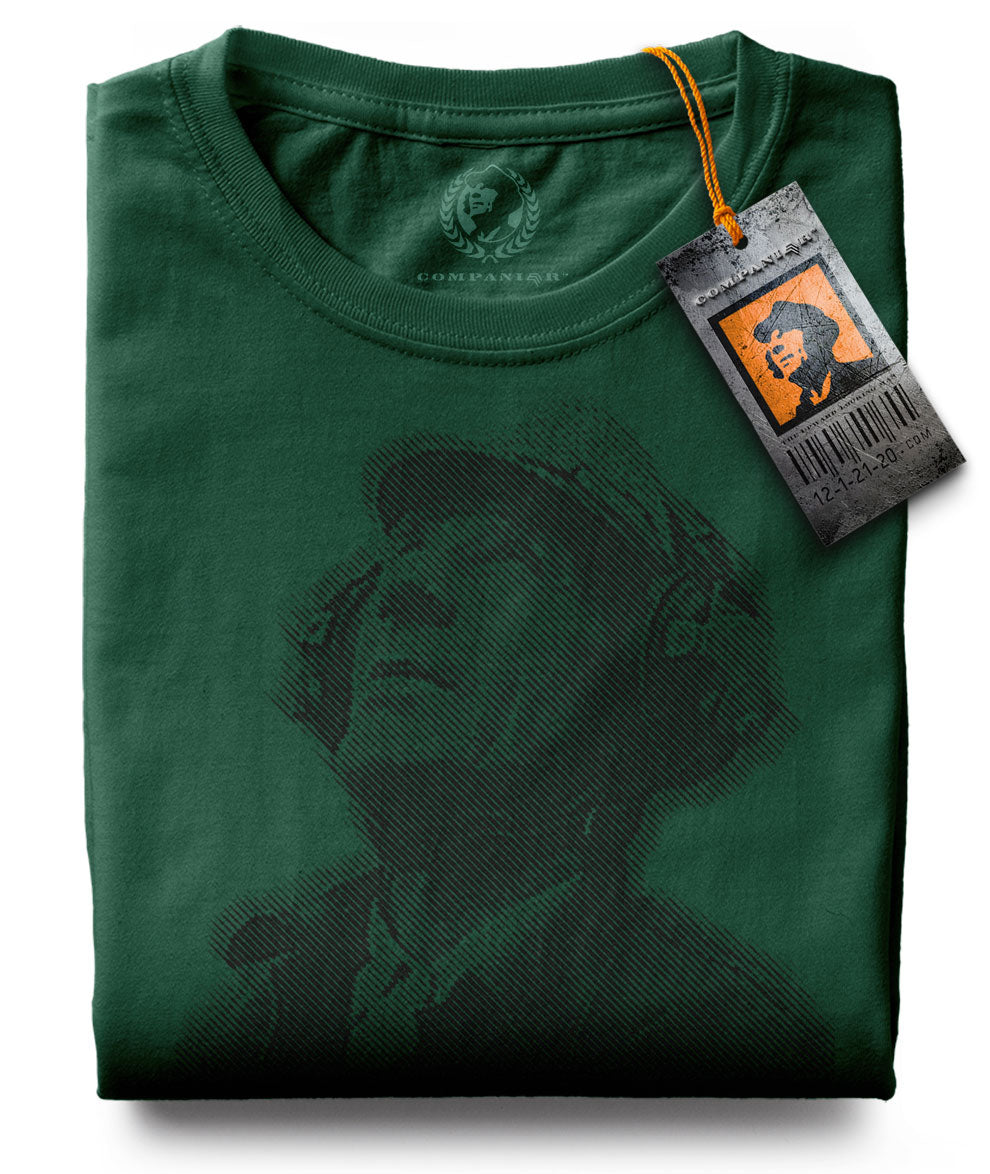 The upward-looking Man ― T-Shirt - Dark Grün