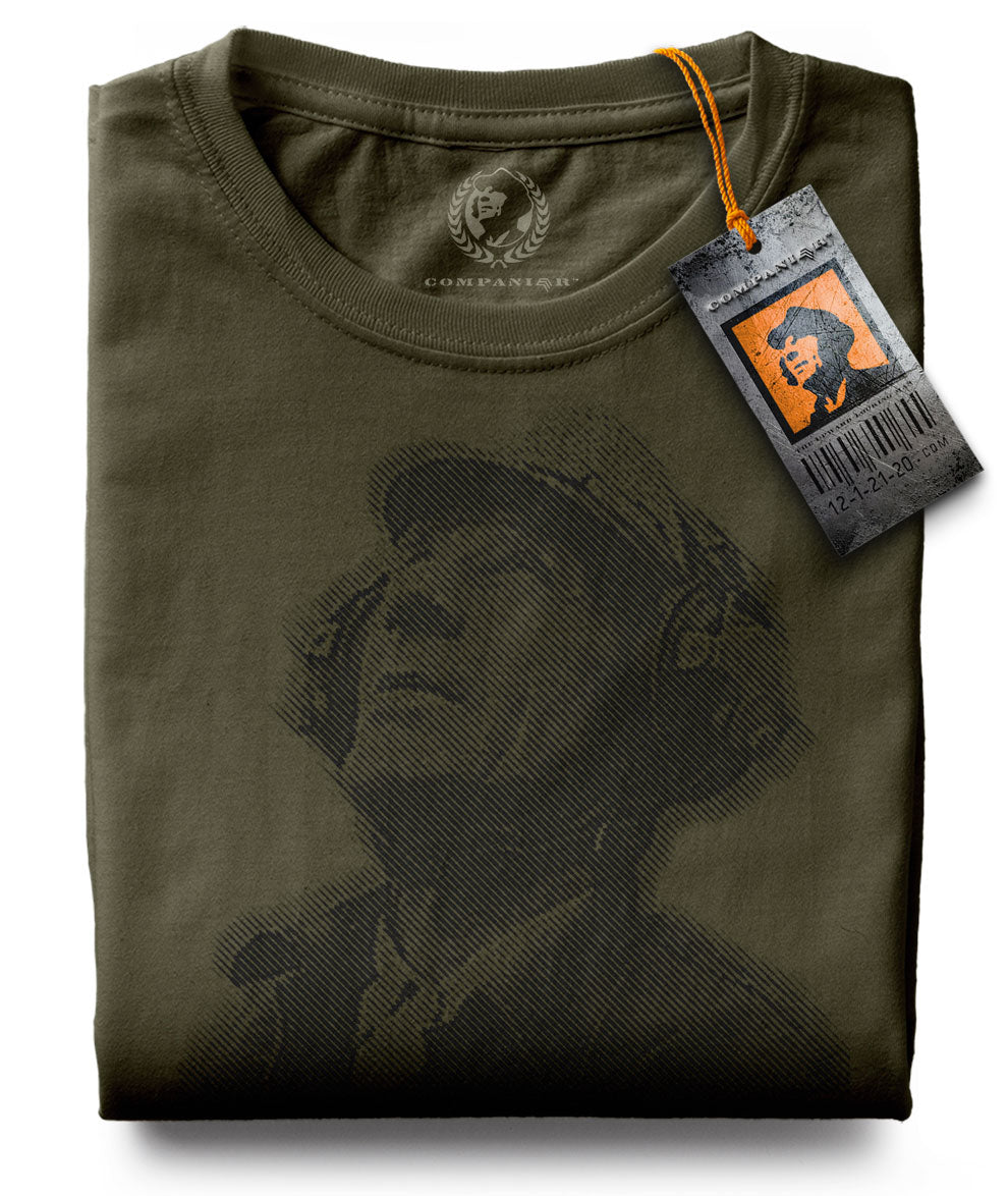 The upward-looking Man ― T-Shirt - Grün Olive