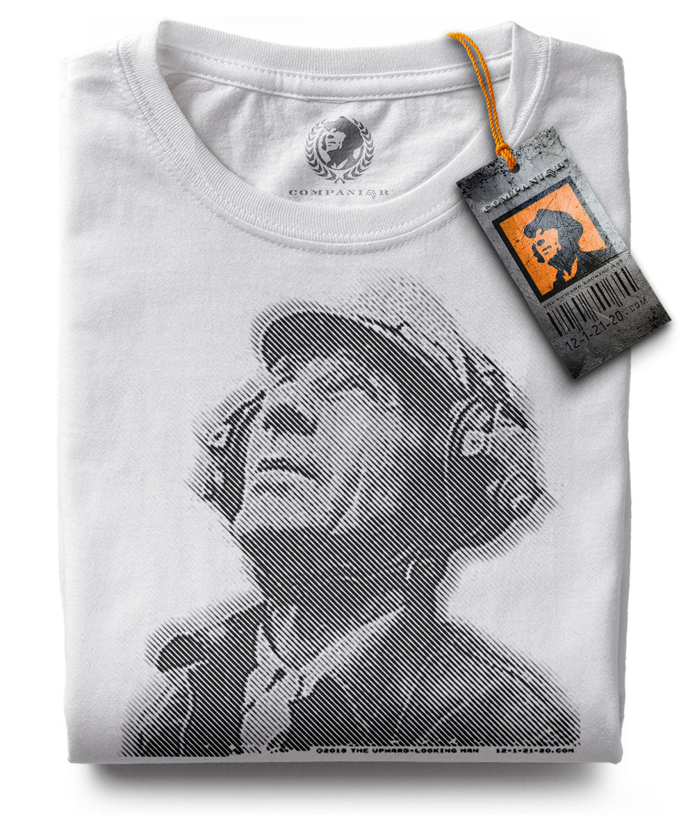 The upward-looking Man ― T-Shirt - Weiß