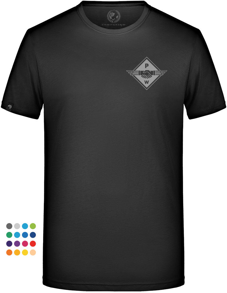 Hands PW ― Unisex Mens T-Shirt - Schwarz