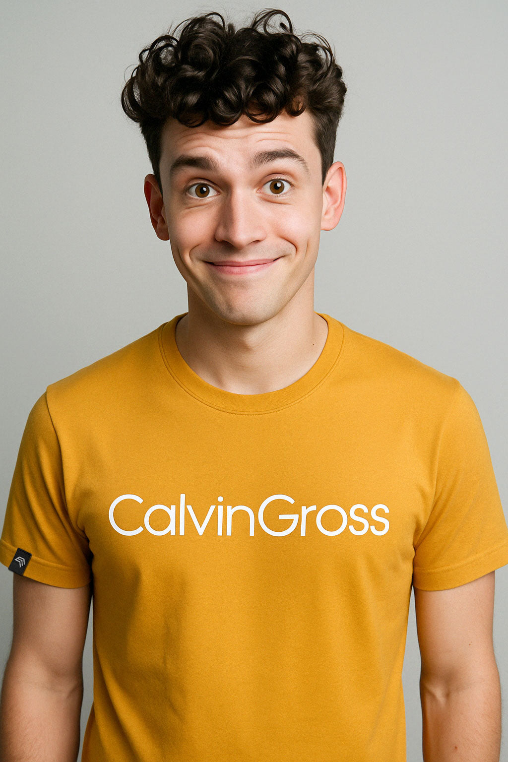 Calvin Gross ― Unisex Mens T-Shirt - Schwarz