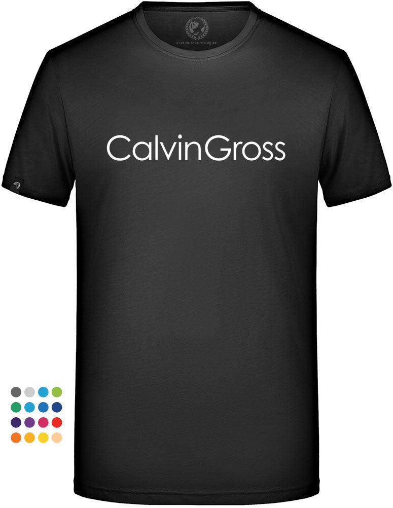 Calvin Gross ― Unisex Mens T-Shirt - Schwarz