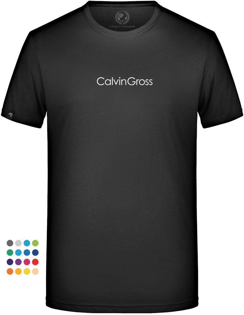 Calvin Gross ― Unisex Mens T-Shirt - Schwarz
