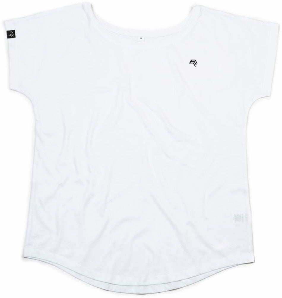 MTS M091 ― Damen Loose Fit T-Shirt Bio-Baumwolle - Weiß