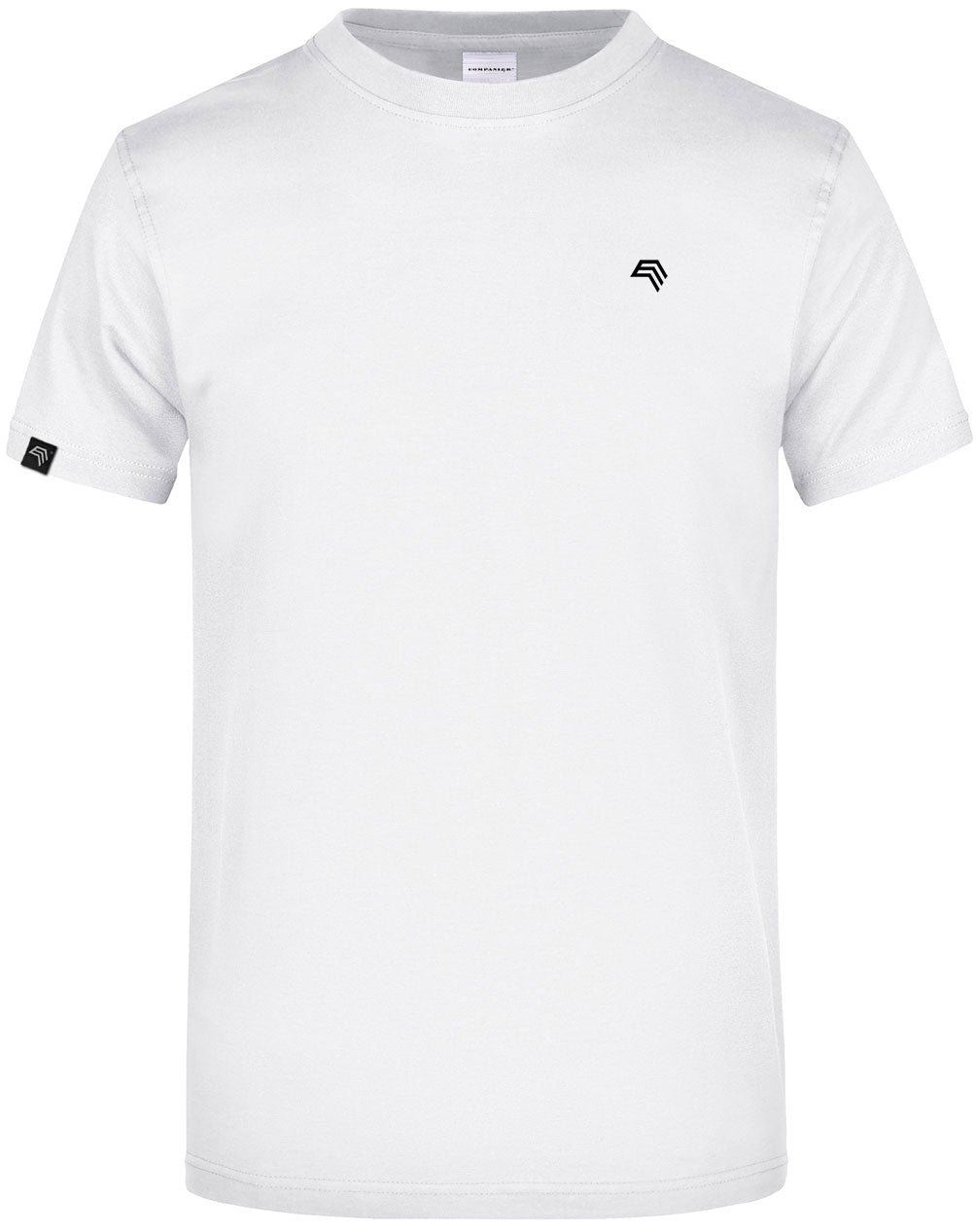 JAN 0002 ― Herren Heavy Komfort T-Shirt - Weiß