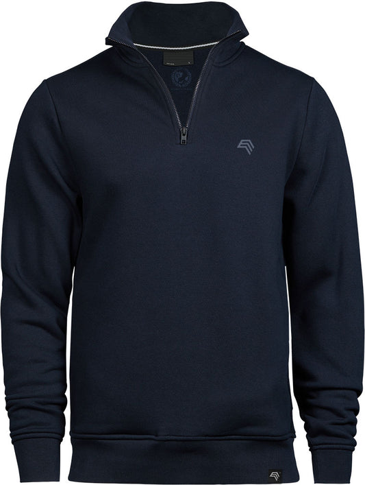 TJS 5438 ― Half Zip Sweatshirt - Navy Blau