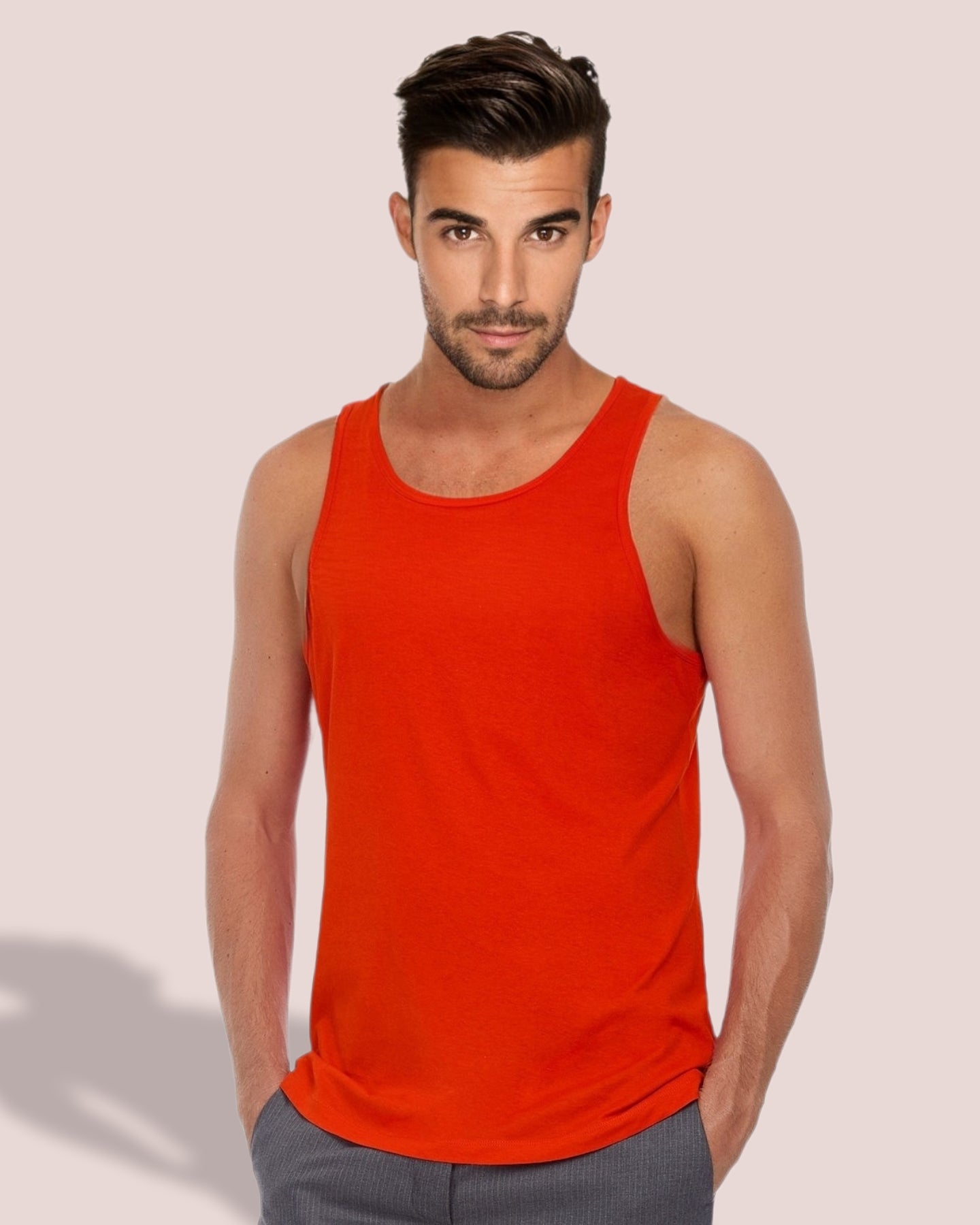 ― % ― BAC TM072/ ― Herren Bio-Baumwolle Tank Top - Cobalt Blau (3XL)