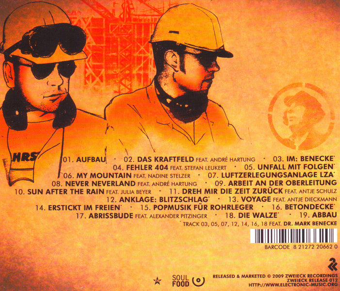Baustoff - Popmusik für Rohrleger (CD) Patenbrigade: Wolff feat. Dr. Mark Benecke