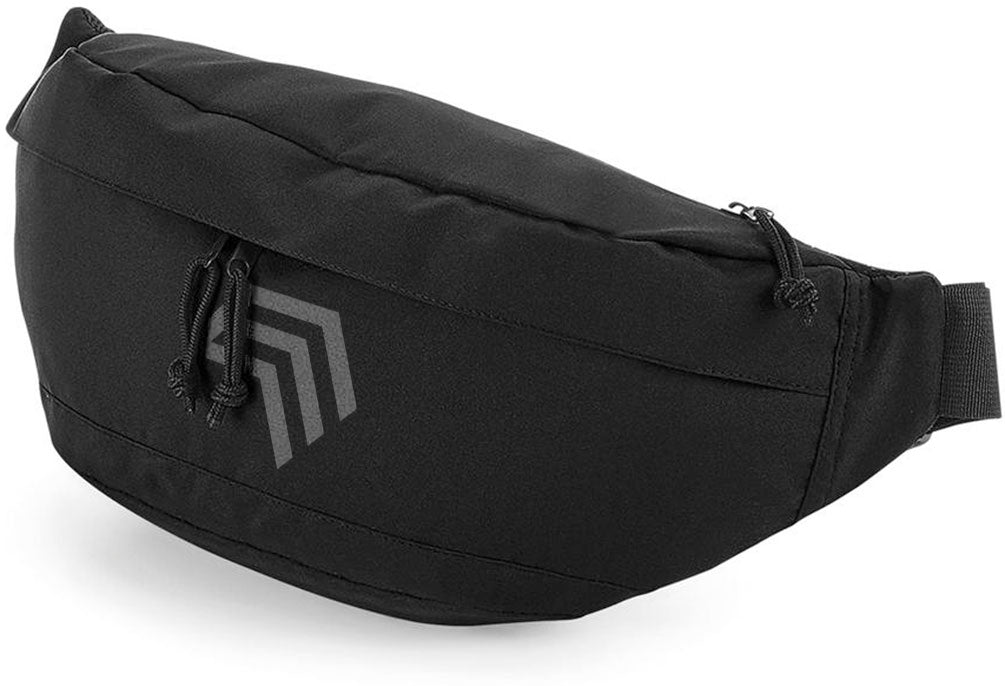 BGS 0143 ― Oversized Cross Body Shoulder Bag - Schwarz