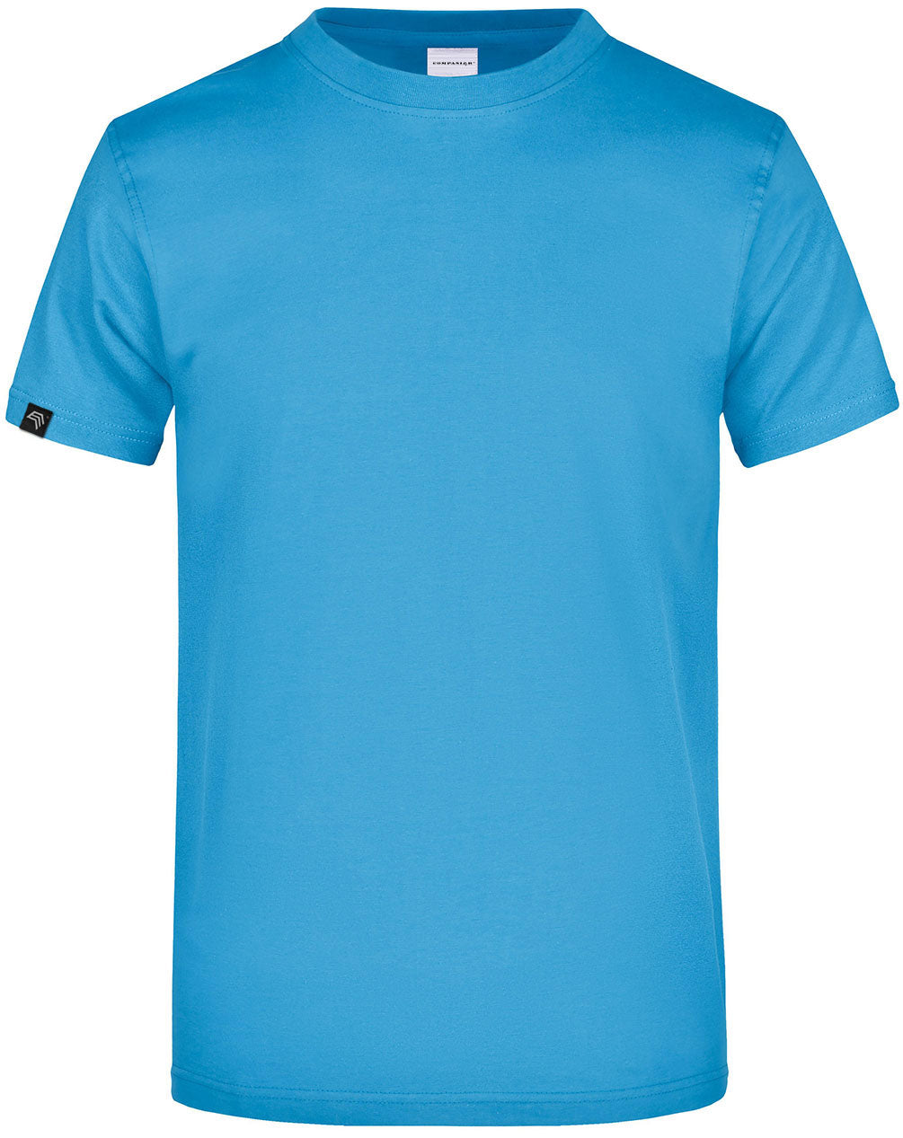 JAN 0002 ― Herren Heavy Komfort T-Shirt - Aqua Blau