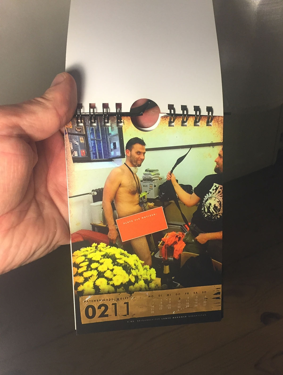 Kalender Calendar 2009/2011 Patenbrigade: Wolff