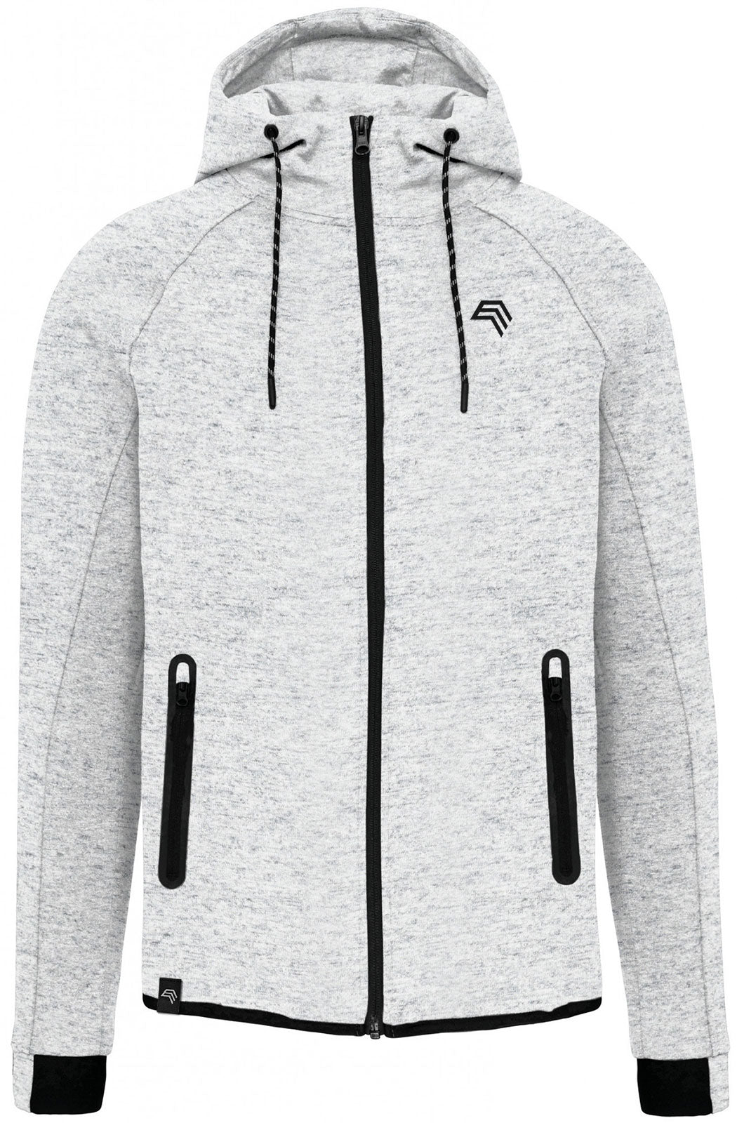 KRB P358 ― Functional Sports Jacket - Heather Ash Grau Melange