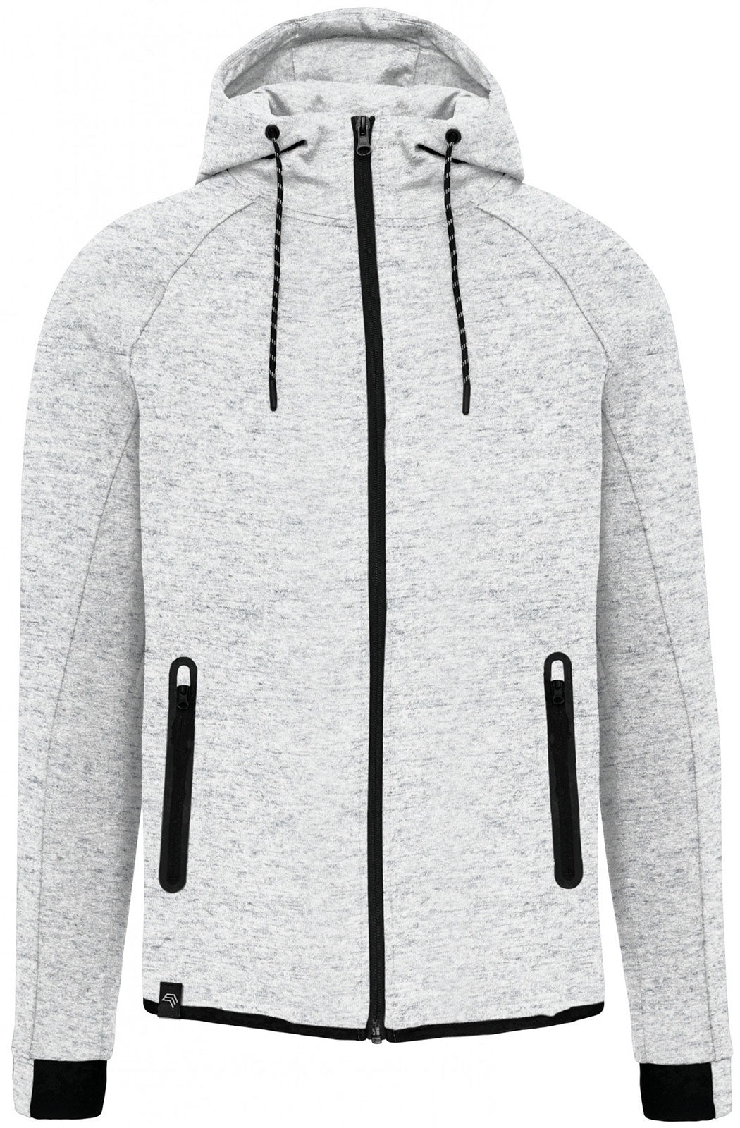 KRB P358 ― Functional Sports Jacket - Heather Ash Grau Melange