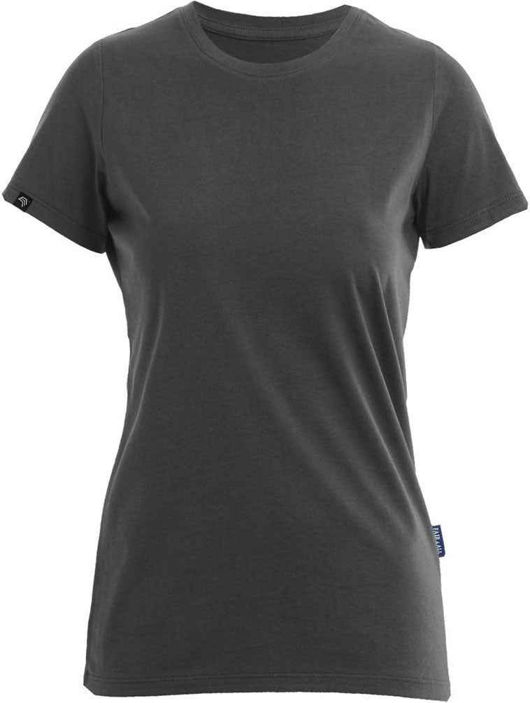 RMH 0201 ― Damen Luxury Bio-Baumwolle T-Shirt - Dark Grau