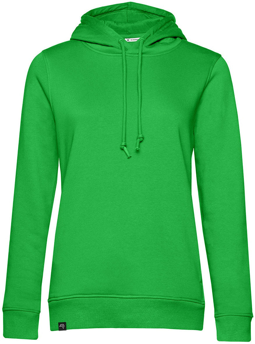 BAC W34B ― Weicher Damen Bio-Baumwolle Hoodie - Apple Grün