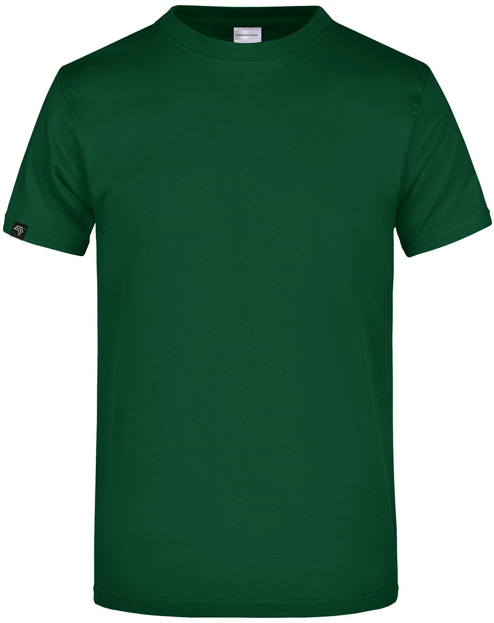 JAN 0002 ― Herren Heavy Komfort T-Shirt - Dark Grün