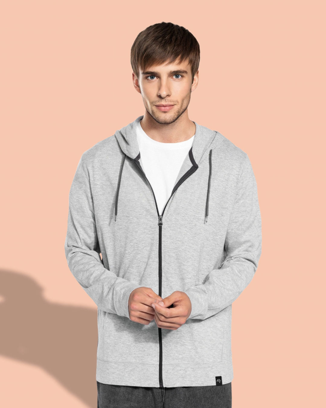 ― % ― KRB K438/ ― Lightweight Contrast Sweat Jacket - Schwarz (M)