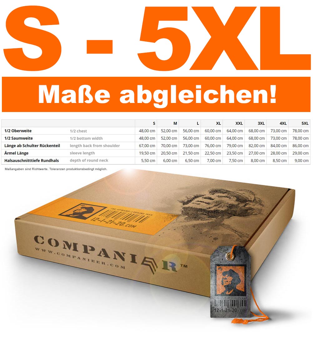 JAN 0002 ― Herren Heavy Komfort T-Shirt - Graphite Grau