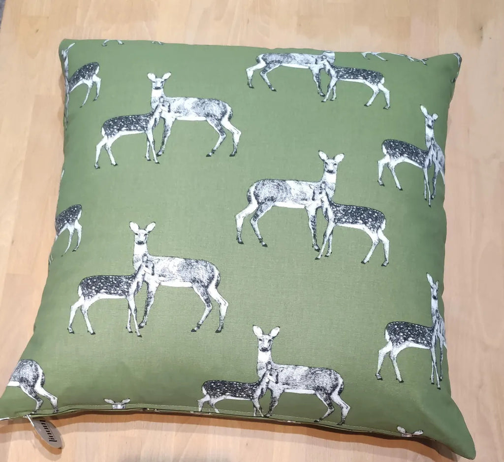 Handmade Cushions, Decorative Cushions, with or without filling, 60x60cm, Forest Animals, Autumn