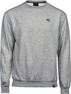 ― % ― TJS 5429 ― Weiches Heavy Sweatshirt - Heather Grau Melange / L