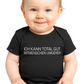 Ich kann total gut Mitmenschen umgehen ― Baby Statement Strampler mit Bio-Baumwolle – Schwarz