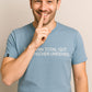 Ich kann total gut Mitmenschen umgehen ― Unisex Mens T-Shirt - Schwarz