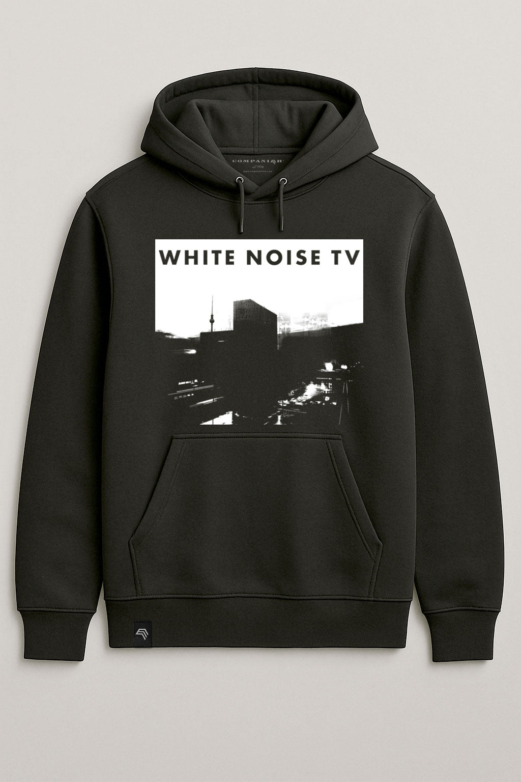 White Noise TV - Berlin Silhouette - Unisex Mens Hoodie