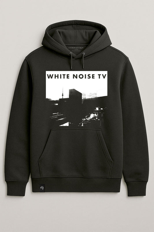 White Noise TV - Berlin Silhouette - Unisex Mens Hoodie