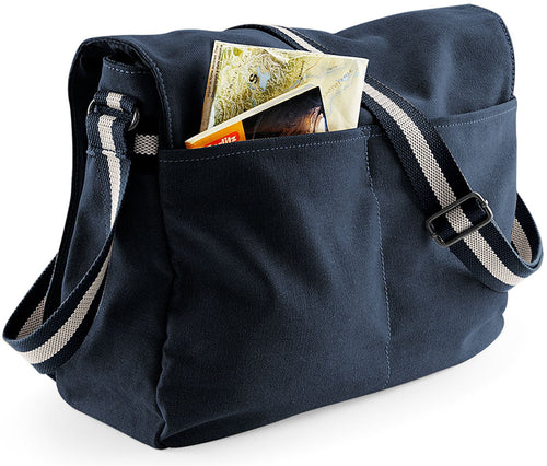 ADG D610 ― Canvas Shoulder Bag Vintage Look
