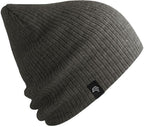 ALS 0122 – Long Beanie Knitted Hat, recycled polyester - Black