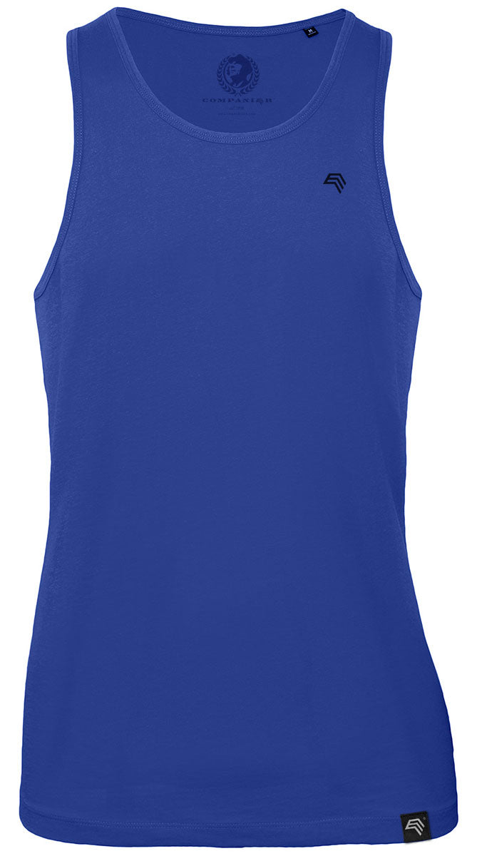 ― % ― BAC TM072/ ― Herren Bio-Baumwolle Tank Top - Cobalt Blau (3XL)