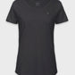 ― % ― Auslaufartikel ― BAC TW047/ ― Damen Bio-Baumwolle Flammgarn T-Shirt - Grau (L)