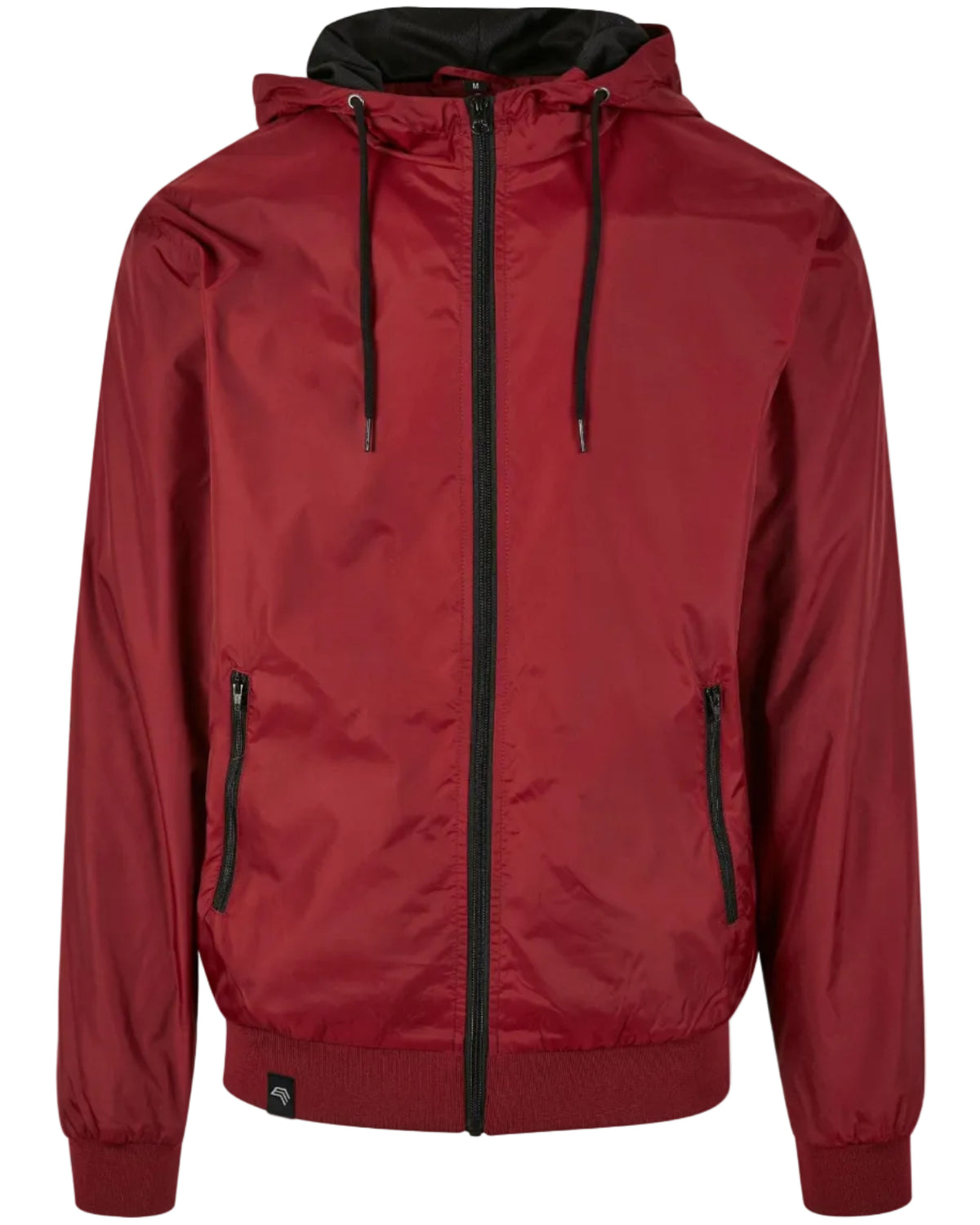 ― % ― BBD 0016 ― Nylon-Windjacke mit Kapuze und sportlichem Finish / M