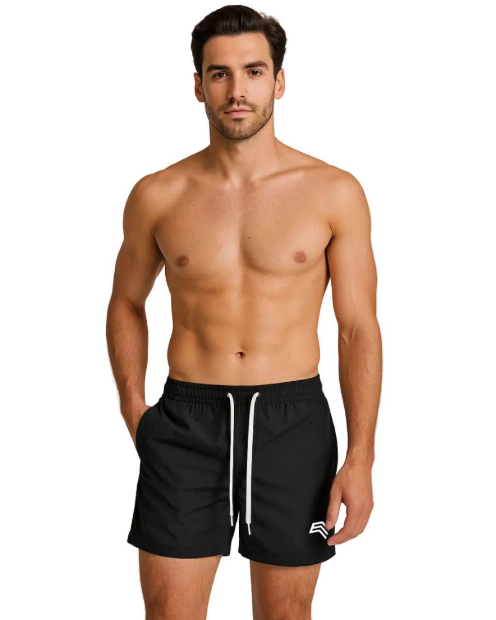 BBD 0050 ― Badeshorts mit kurzer Ansage
