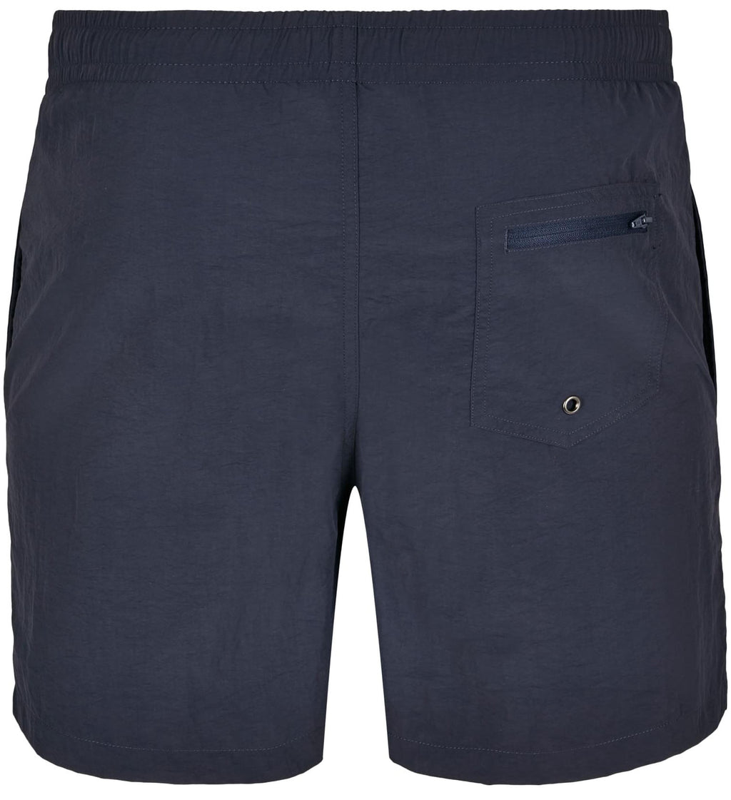 BBD 0050 ― Badeshorts mit kurzem Schnitt & Reißverschlusstasche