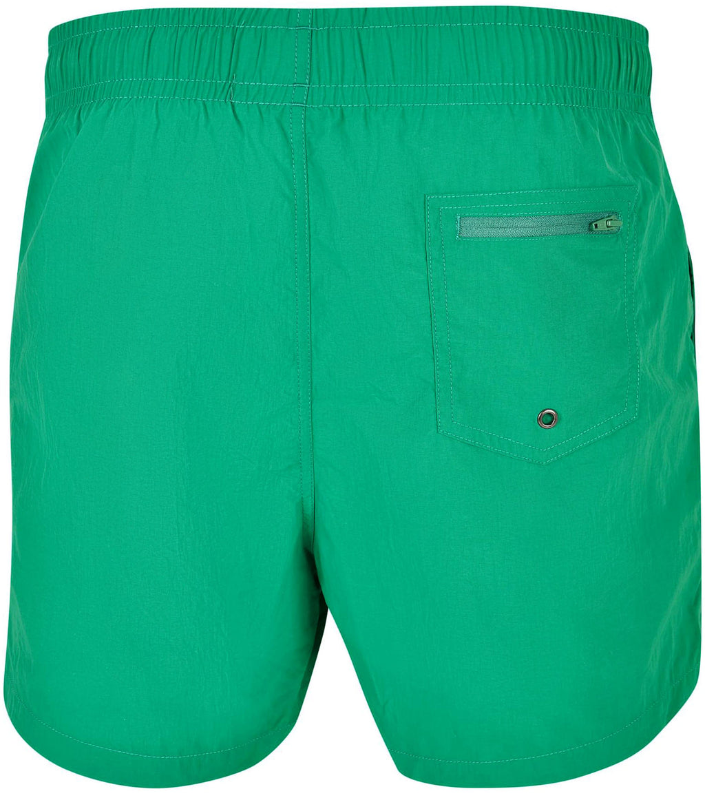 BBD 0050 ― Badeshorts mit kurzem Schnitt & Reißverschlusstasche