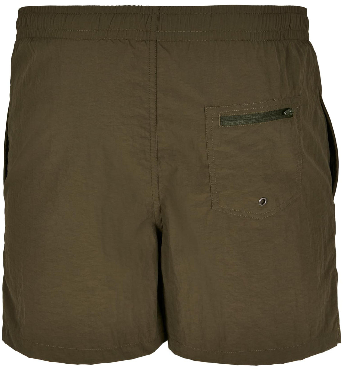 BBD 0050 ― Badeshorts mit kurzem Schnitt & Reißverschlusstasche