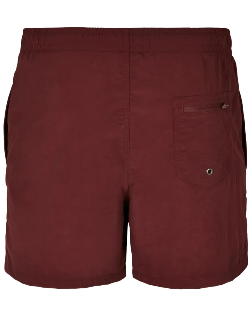 BBD 0050 ― Badeshorts mit kurzem Schnitt & Reißverschlusstasche