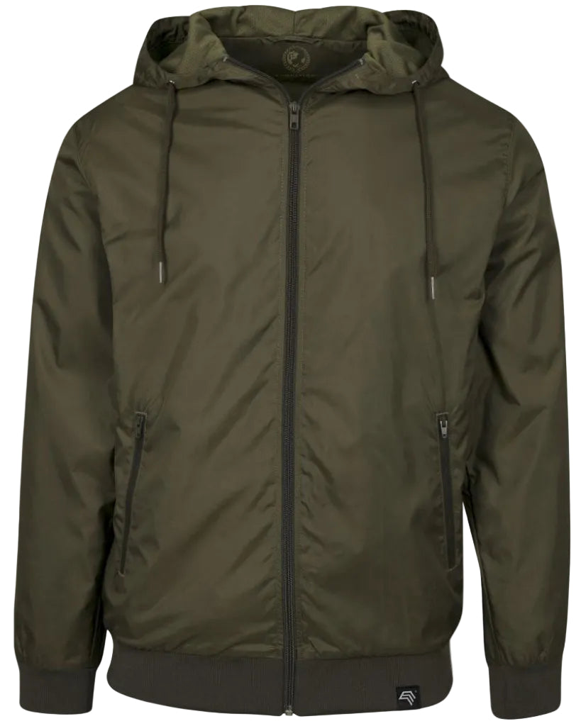 ― % ― BBD 6100 ― Nylon-Windjacke mit Kapuze und sportlichem Finish