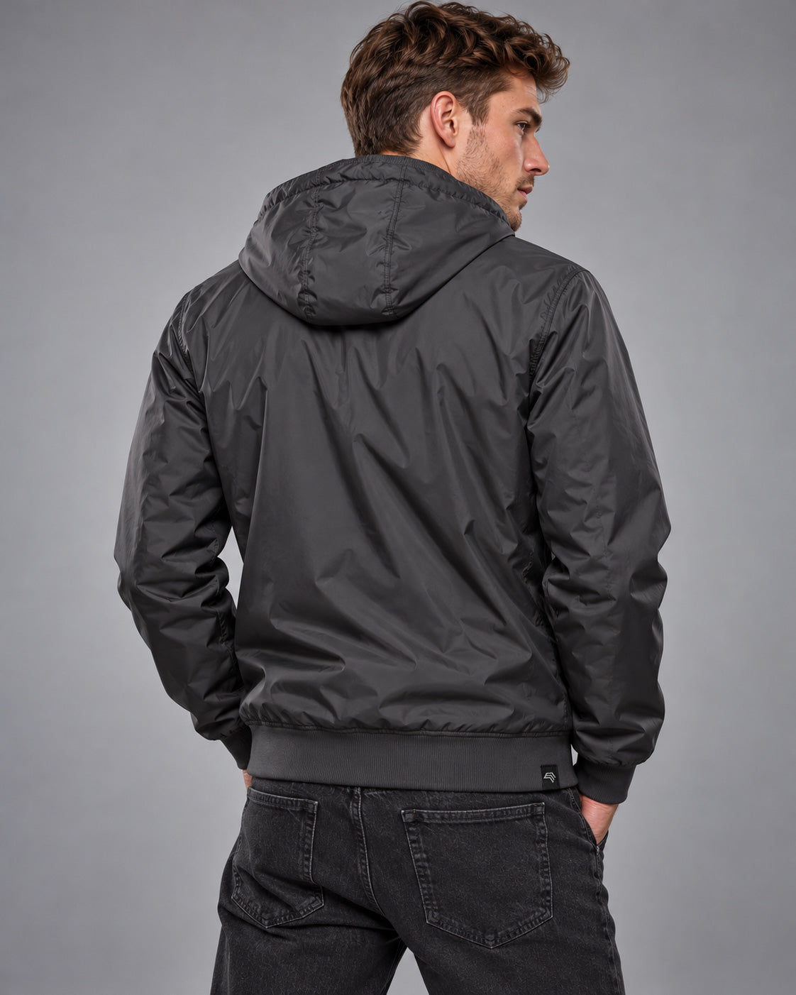 BBD 6100 ― Windjacke mit Blouson-Schnitt und Zip-Taschen