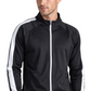FNS 0871 ― Unisex Bi-color Tracksuit Top - Black / White