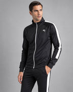 FNS 0871 ― Unisex Bi-color Tracksuit Top - Black / White