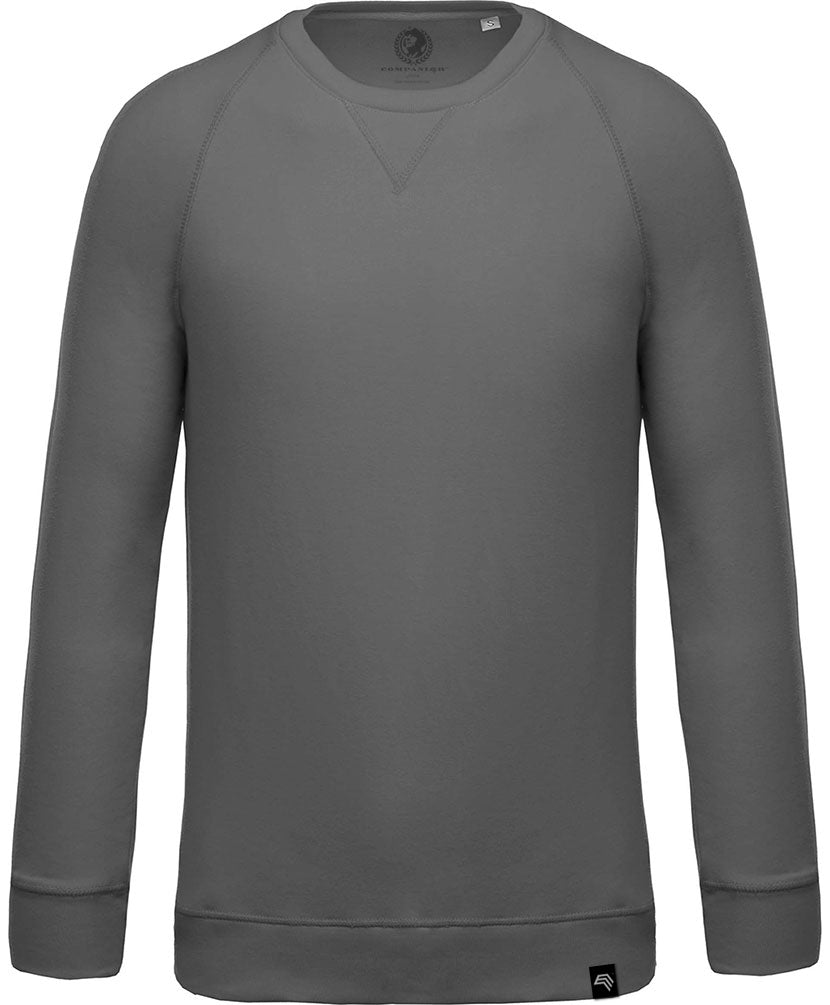 KRB K480 ― Unisex Raglan Sweatshirt mit Bio-Baumwolle - Storm Grau