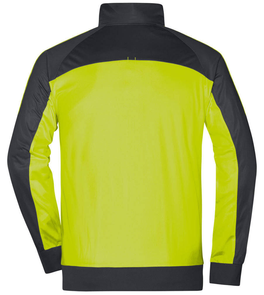 JAN 0486 ― Bi-color Sport Jacket - Yellow Green / Carbon Gray
