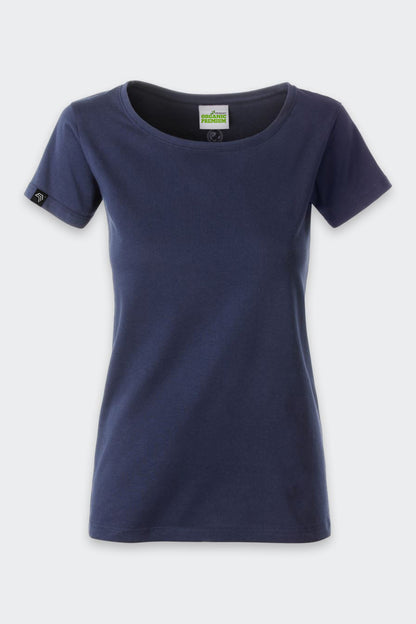 JAN 8007 ― Damen Bio-Baumwolle T-Shirt - Navy Blau