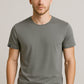 JAN 8008 ― Herren Bio-Baumwolle T-Shirt - Mid Grau