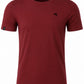 JAN 8008 ― Herren T-Shirt aus Bio-Baumwolle – Weinrot / Bordeauxrot