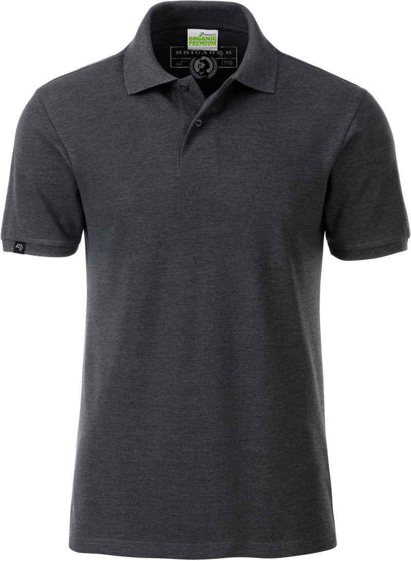 JAN 8010 ― Herren-Poloshirt, bei dem Piqué die Haltung übernimmt