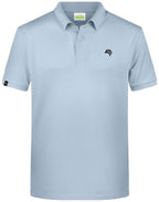 JAN 8010 ― Men's Organic Cotton Polo Shirt - Light Blue