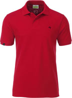 JAN 8010 ― Men's Organic Cotton Polo Shirt - Red
